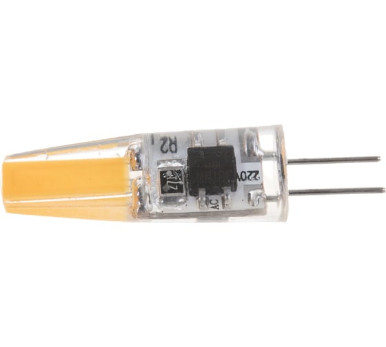 Светодиодная лампа Jazzway PLED-G4 COB 3Вт капсульная 3000К теплый белый G4 240лм 220В силикон d10х38мм 2857446
