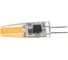 Светодиодная лампа Jazzway PLED-G4 COB 3Вт капсульная 3000К теплый белый G4 240лм 220В силикон d10х38мм 2857446 3