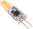 Светодиодная лампа Jazzway PLED-G4 COB 3Вт капсульная 3000К теплый белый G4 240лм 220В силикон d10х38мм 2857446 4