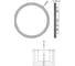 Управляемый светодиодный светильник ESTARES ORIENT ACRYLIC 80W R-APP-510x75-WHITE/CLEAR-220-IP40 УУО00003750 3
