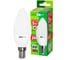 Светодиодная лампа Jazzway PLED-ECO 5Вт C37 свеча матовая 4000К нейтральный белый E14 400лм 230В/50Гц 1036865A 1