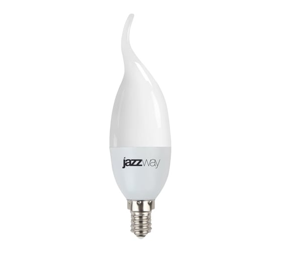 Светодиодная лампа Jazzway PLED-SP 9Вт CA37 свеча на ветру 5000К холодный белый E14 820лм 230В/50Гц 2859549A