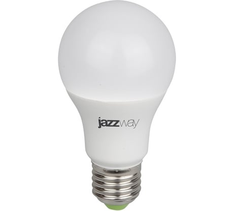 Светодиодная лампа Jazzway PPG A60 Agro 15Вт A60 грушевидная матовая E27 IP20 для растений красный/синий спектр frost 5025547