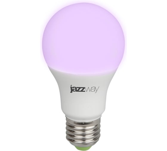 Светодиодная лампа Jazzway PPG A60 Agro 15Вт A60 грушевидная матовая E27 IP20 для растений красный/синий спектр frost 5025547