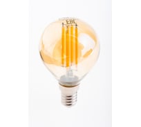 Лампа Jazzway PLED OMNI G45 6w E14 3000K Gold 230, 50 5021211