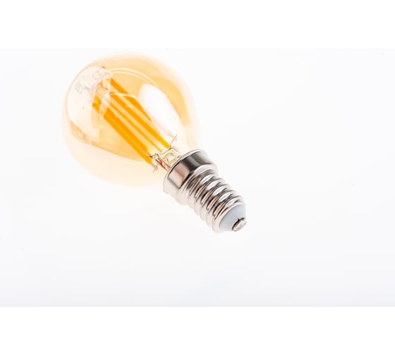 Лампа Jazzway PLED OMNI G45 6w E14 3000K Gold 230, 50 5021211