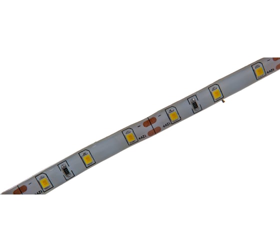 Светодиодная лента OGM 12В, 4,8Вт/м, smd2835 теплый белый LSE-148