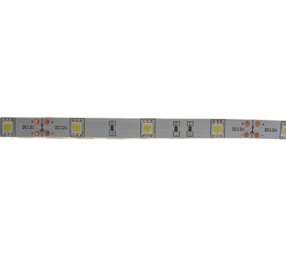 Светодиодная лента OGM 12В, 7,2Вт/м, smd5050, холодный белый LSE-155