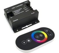 Контроллер OGM RGB 12В, 288 Вт, 3 канала*8А, пульт сенсорный C4-03