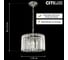 Подвесная люстра Citilux Джейн хрустальная, хром CL306141 11