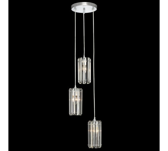 Подвесной светильник Citilux Джейн хрустальный, хром CL306031