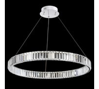 Люстра Citilux Чезаре LED хрустальная, с пультом, хром CL338181