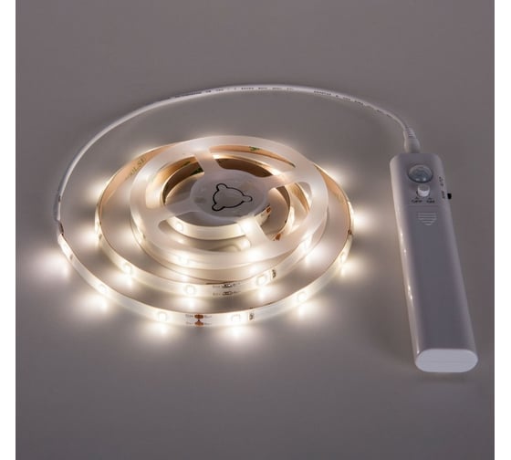 Светодиодная лента Elektrostandard SLS 01 CW набор 6V 1m 2.4W IP65 с датчиком движения a044517
