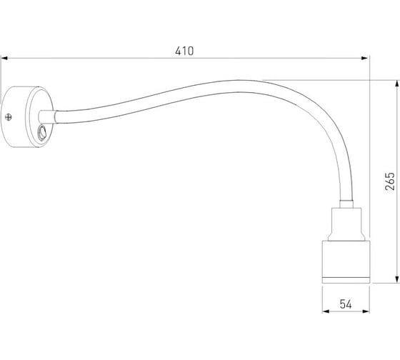 Светодиодный светильник Elektrostandard Molly LED серебро MRL LED 1015 a043984