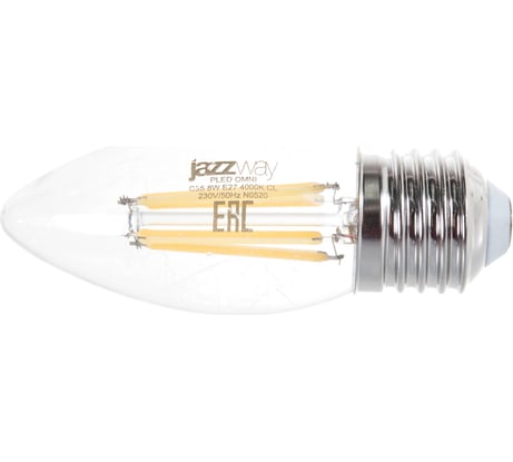 Лампа Jazzway PLED OMNI C35 8w E27 4000K CL 230, 50 5020825