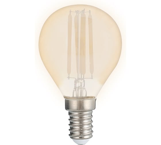 Лампа Jazzway PLED OMNI G45 8w E14 3000K Gold 230, 50 5021570 1