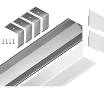 Угловой квадратный профиль для светодиодной ленты Ambrella light ILLUMINATION GP2150AL