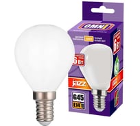 Лампа Jazzway PLED OMNI G45 6w E14 3000K FR 230, 50 5021099
