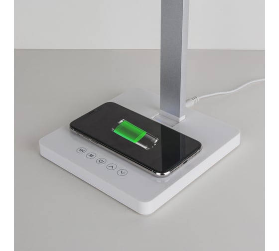 Светодиодный настольный светильник Elektrostandard Lori TL90510 / белый/серебряный a039563