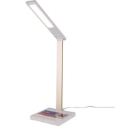 Светодиодный настольный светильник Elektrostandard Lori TL90510 / белый/золотой a039562