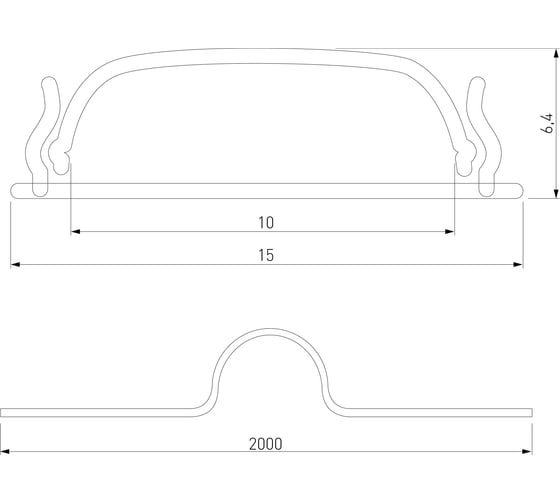 Гибкий алюминиевый профиль Elektrostandard LL-2-ALP012 для LED ленты (под ленту до 10mm) a043144