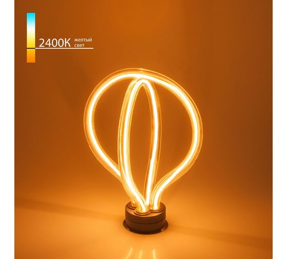 Светодиодная лампа Elektrostandard BL151 Art filament 8W 2400K E27 double round a043993