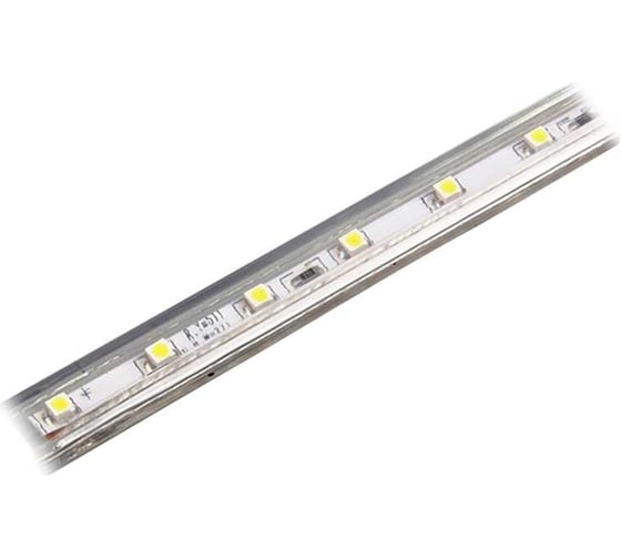 Светодиодная лента Jazzway MVS-2835/60-IP68-220V 6500К W (без аксессуаров) белый (уп.100м) 5004252A