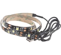 Светодиодная лента Jazzway PLS-TV-USB 0.9 WH 5050, 30 IP54 black PCB 2853424