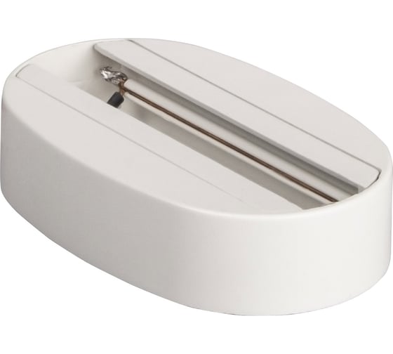 Стационарное крепление для трековых светильников (аксессуар) Jazzway PTR T1- WH 5016828