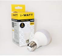 Светодиодная лампа I-WATT 14Вт 6400К 165-265V A60 E27 i-17126