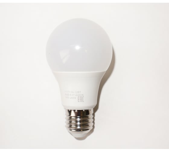 Светодиодная лампа I-WATT 12Вт 6400К 165-265V A60 E27 i-17124