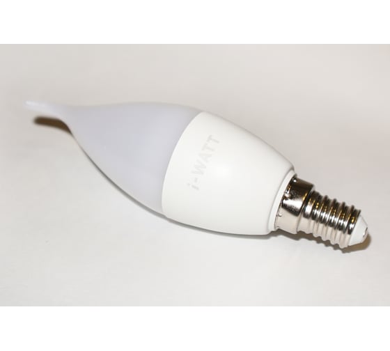 Светодиодная лампа I-WATT 11Вт 4200К 165-265V "Свеча на ветру" E14 i-17134