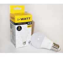 Светодиодная лампа I-WATT 12Вт 4200К 165-265V A60 E27 i-17123