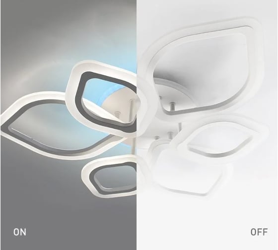 Управляемая светодиодная люстра ESTARES AZALIA RGB 100W 6R-APP УУО00004450