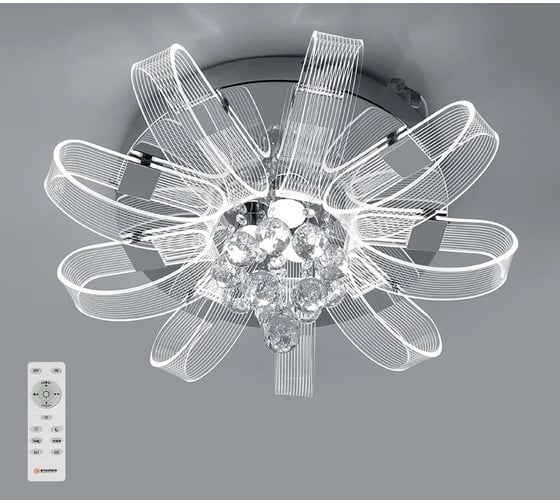 Управляемая светодиодная люстра ESTARES ITALIKA 60W R УУО00003626