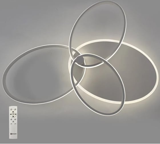 Управляемая светодиодная люстра ESTARES KIO four 100W 5R УУО00004782