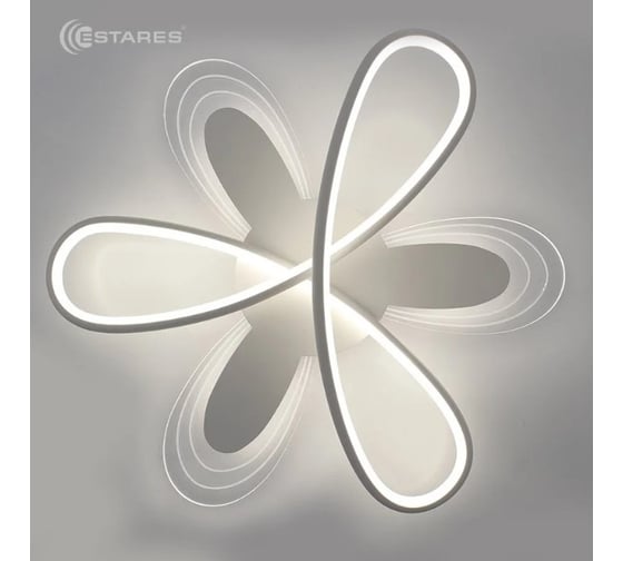 Управляемая светодиодная люстра ESTARES LOLITA 80W 6F УУО00004775
