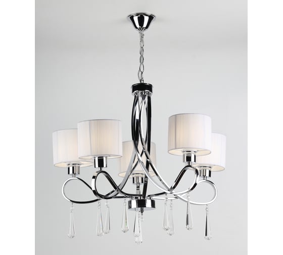 Люстра Rivoli 3019205, Raffinato, P5CR, 5xE14, 40W Б0038038