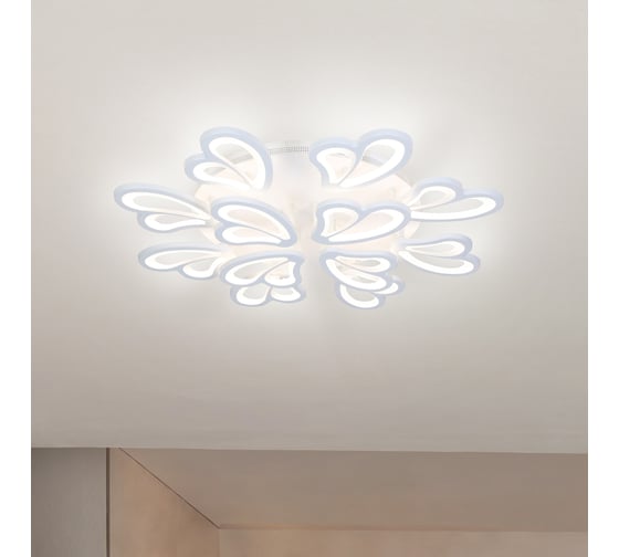 Люстра Rivoli 6009112, Cuore, PL12, WT, 144W, LED, 3000K Б0038163