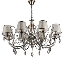 Люстра Rivoli 2010208, Molto, P8, AB, 8xE14, 40W Б0038391