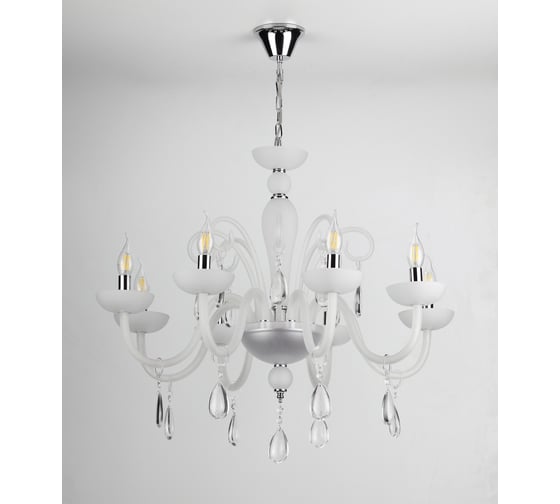 Люстра Rivoli 1003208, Sposa, P8, CR, 8xE14, 40W Б0037771