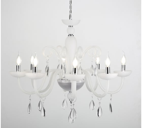 Люстра Rivoli 1003208, Sposa, P8, CR, 8xE14, 40W Б0037771