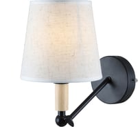 Бра Rivoli Buono, A1, светлое дерево с черным, Е141, 40W Б0044414