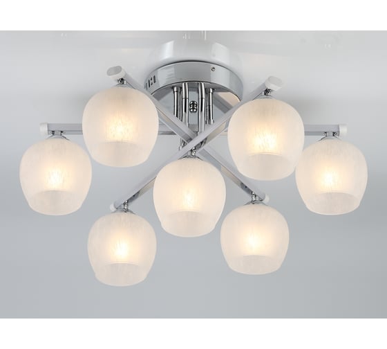 Люстра Rivoli Terni, P7, хром, LED, 45W, E27760W Б0044801