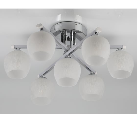 Люстра Rivoli Terni, P7, хром, LED, 45W, E27760W Б0044801