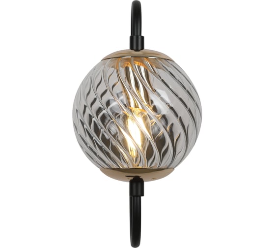 Бра Rivoli Nuovo, A1, черный с золотом, Е141, 40W Б0044411