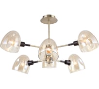 Люстра Rivoli Camila, P6, золото, сатин, E146, 40W Б0044512