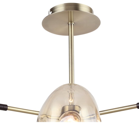 Люстра Rivoli Camila, P6, золото, сатин, E146, 40W Б0044512