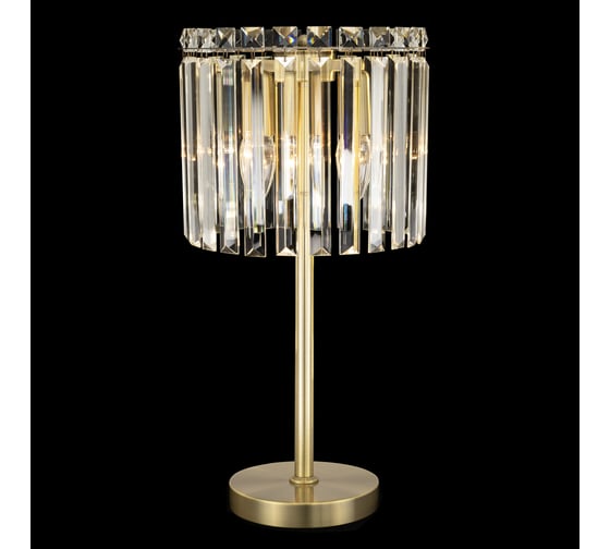 Настольная лампа Citilux Джейн хрустальная, бронза CL306833