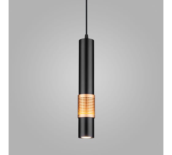 Светодиодный стационарный светильник Elektrostandard DLN001 MR16 9W 4200K черный матовый/золото a045509